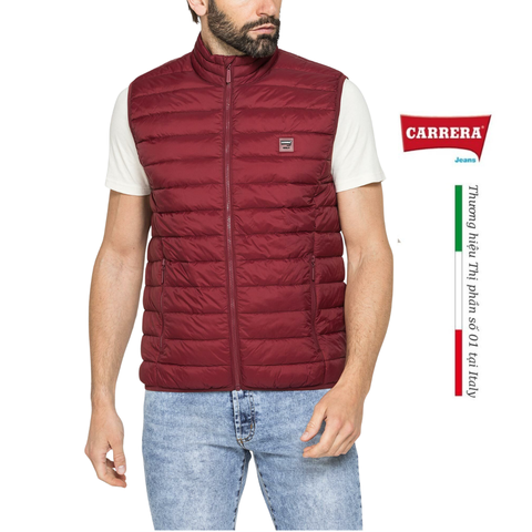 ÁO KHOÁC PHAO NAM KHÔNG TAY SIÊU NHẸ – CARRERA JEANS - NHẬP KHẨU CHÍNH NGẠCH TỪ Ý
