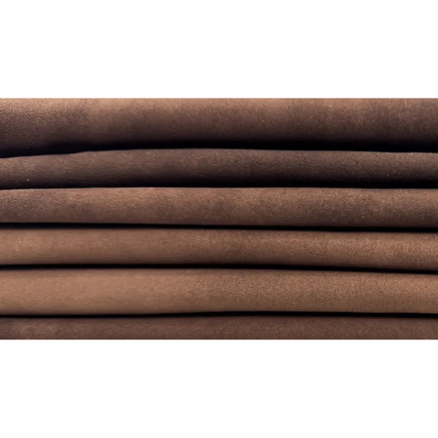 DA CỪU Ý CAO CẤP VÀ MỀM MẠI MÀU OLIVE BROWN - ITALY LEATHER - NHẬP KHẨU CHÍNH HÃNG TỪ Ý