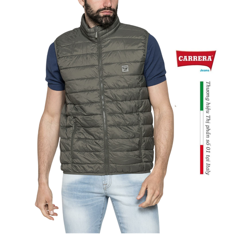 ÁO KHOÁC PHAO NAM KHÔNG TAY SIÊU NHẸ – CARRERA JEANS - NHẬP KHẨU CHÍNH NGẠCH TỪ Ý