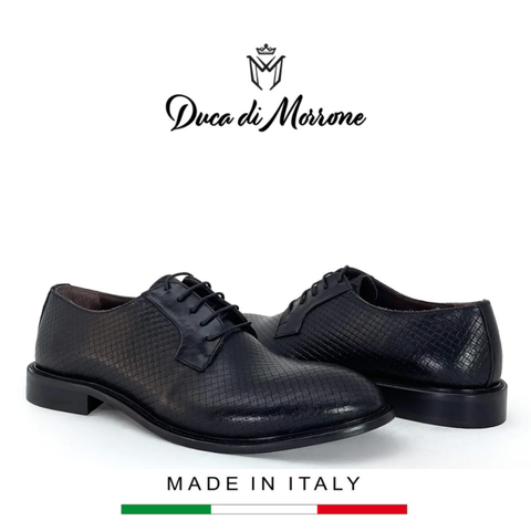 GIÀY TÂY DA NAM (DA THẬT) - DUCA DI MORRONE - SẢN XUẤT TẠI ITALY