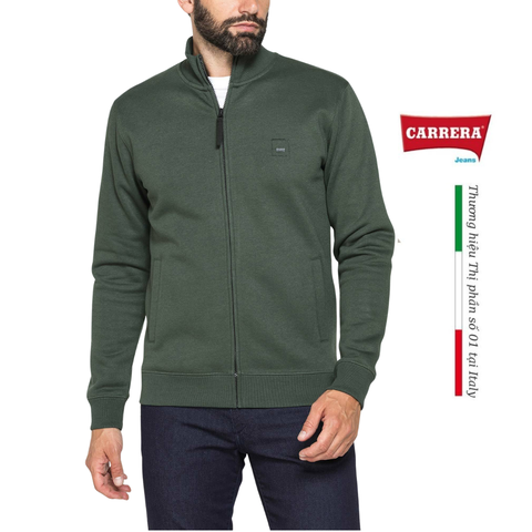 ÁO KHOÁC NỈ NAM KHÓA KÉO 834B0081A – CARRERA JEANS - NHẬP KHẨU CHÍNH NGẠCH TỪ Ý