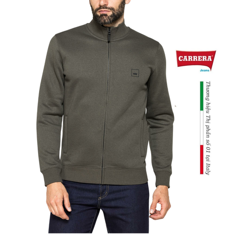 ÁO KHOÁC NỈ NAM KHÓA KÉO 834B0081A – CARRERA JEANS - NHẬP KHẨU CHÍNH NGẠCH TỪ Ý