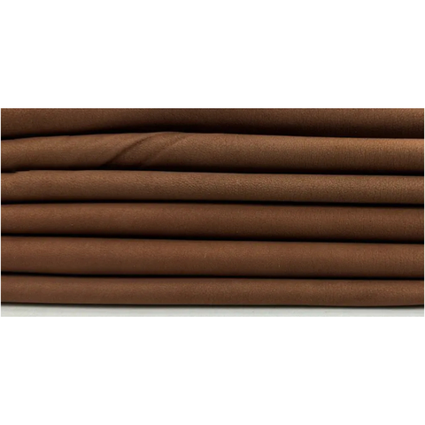 DA CỪU Ý CAO CẤP VÀ MỀM MẠI MÀU NÂU TỰ NHIÊN - ITALY LEATHER - NHẬP KHẨU CHÍNH HÃNG TỪ Ý