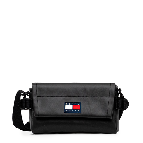 TÚI ĐEO CHÉO MÀU ĐEN - TOMMY HILFIGER - NHẬP KHẨU CHÍNH HÃNG TỪ Ý