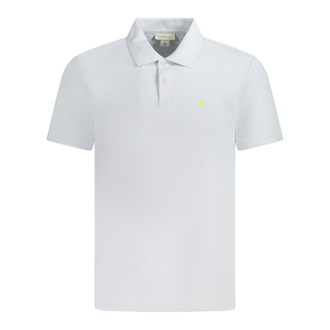 ÁO POLO CỘC TAY NAM MÀU XANH NHẠT - CALVIN KLEIN - NHẬP KHẨU CHÍNH HÃNG TỪ ITALY