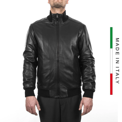ORDER ÁO KHOÁC BOMBER DA CAO CẤP SẢN XUẤT THỦ CÔNG - ITALY LEATHER - NHẬP KHẨU CHÍNH NGẠCH TỪ Ý