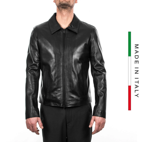 ORDER ÁO KHOÁC DA NAM CAO CẤP SẢN XUẤT THỦ CÔNG - ITALY LEATHER - NHẬP KHẨU CHÍNH NGẠCH TỪ Ý