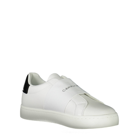 GIÀY SNEAKER NAM MÀU TRẮNG - CALVIN KLEIN - NHẬP KHẨU CHÍNH HÃNG TỪ Ý