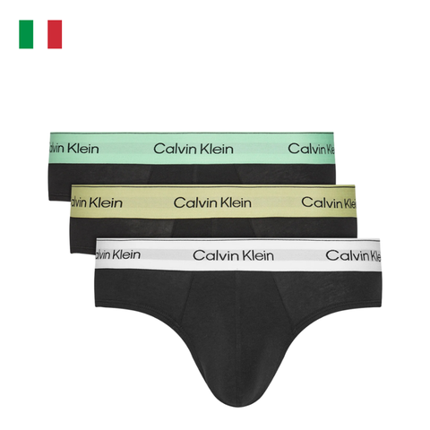 SET 3 QUẦN SỊP TAM GIÁC NAM MÀU ĐEN - CALVIN KLEIN - NHẬP KHẨU CHÍNH HÃNG TỪ Ý