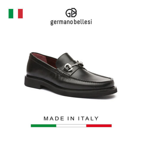 GIÀY LƯỜI CÔNG SỞ (DA THẬT) - GERMANO BELLESI - SẢN XUẤT THỦ CÔNG TẠI ITALY