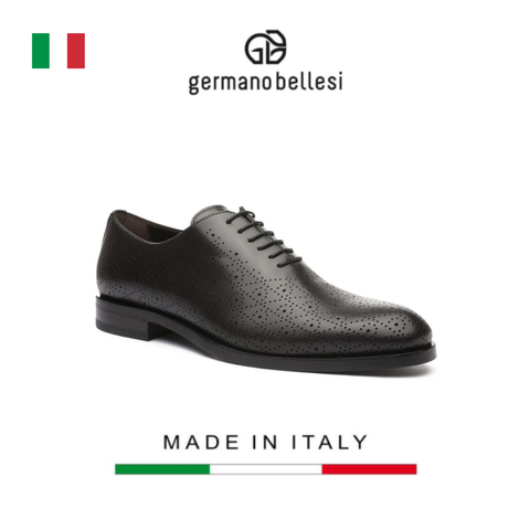 GIÀY DA CÔNG SỞ (DA THẬT) - GERMANO BELLESI - SẢN XUẤT THỦ CÔNG TẠI ITALY