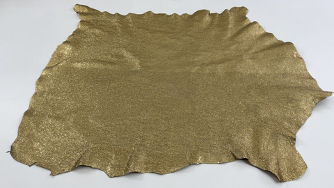 ORDER MIẾNG DA CỪU Ý CAO CẤP VÀNG KIM LOẠI - ITALY LEATHER - NHẬP KHẨU CHÍNH HÃNG TỪ Ý