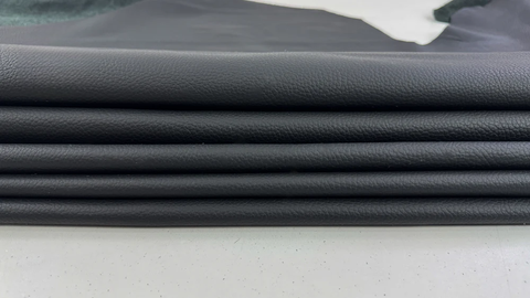 ORDER MIẾNG DA BÒ Ý CAO CẤP ĐEN VÂN SẦN - ITALY LEATHER - NHẬP KHẨU CHÍNH HÃNG TỪ Ý