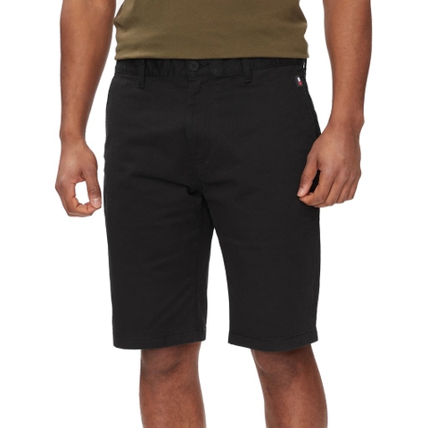 QUẦN SHORT NAM MÀU ĐEN - TOMMY HILFIGER - NHẬP KHẨU CHÍNH HÃNG TỪ Ý