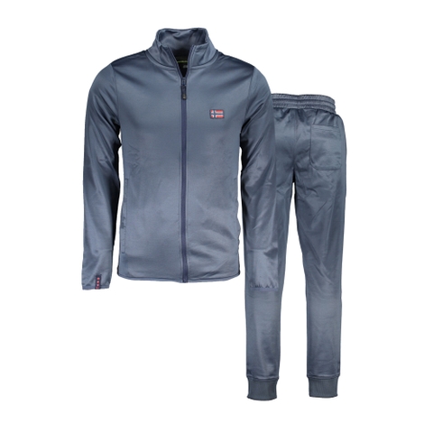 BỘ NỈ HOODIE DÀI TAY NAM MÀU XANH DƯƠNG - NORWAY - NHẬP KHẨU CHÍNH HÃNG TỪ Ý