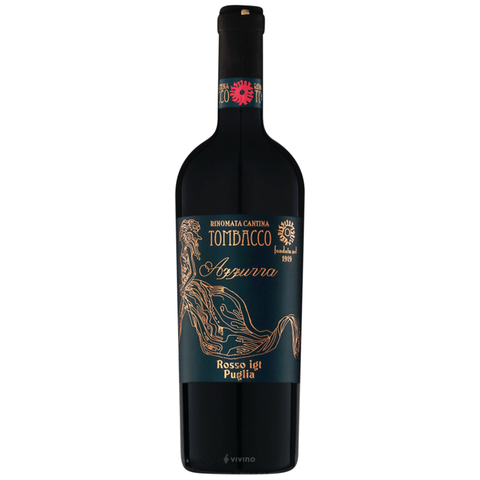 RƯỢU VANG ĐỎ - Ý - TOMBACCO AZZURRA ROSSO PUGLIA IGT