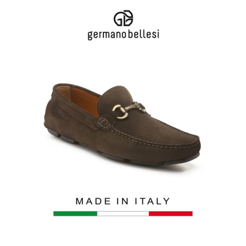 ORDER GIÀY LƯỜI CÔNG SỞ (DA THẬT) - GERMANO BELLESI - SẢN XUẤT THỦ CÔNG TẠI ITALY