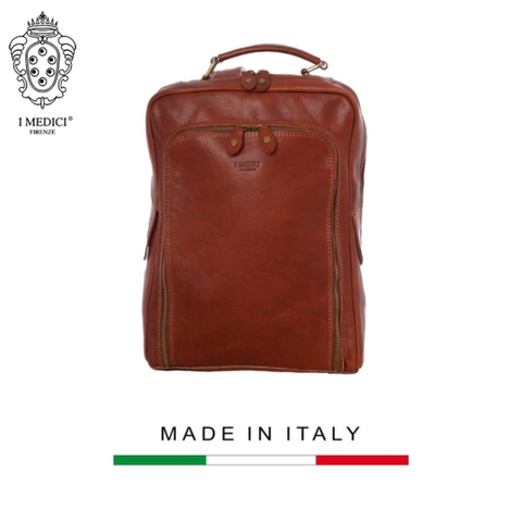 BALO DA Vegetable-Tanned Calfskin 681-Brown -  MEDICI OF FLORENCE - SẢN XUẤT THỦ CÔNG TẠI ITALIA