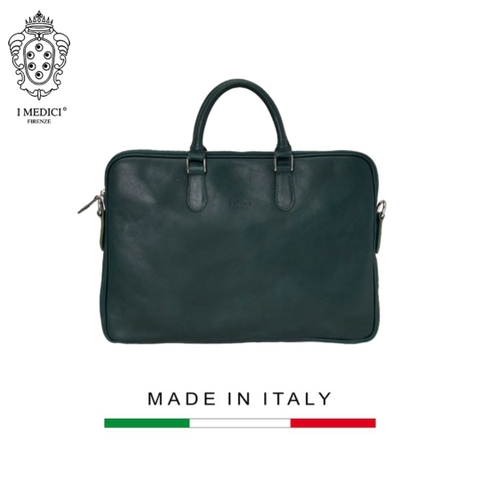 TÚI ĐỰNG LAPTOP DA CALFSKIN 110 - Cyprus -  MEDICI OF FLORENCE - SẢN XUẤT THỦ CÔNG TẠI ITALIA