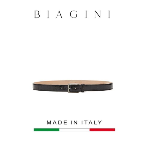 DÂY LƯNG NAM DA CÁ SẤU – BIAGINI - SẢN XUẤT THỦ CÔNG TỪ ITALY