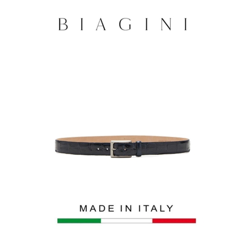 DÂY LƯNG NAM DA CÁ SẤU – BIAGINI - SẢN XUẤT THỦ CÔNG TỪ ITALY