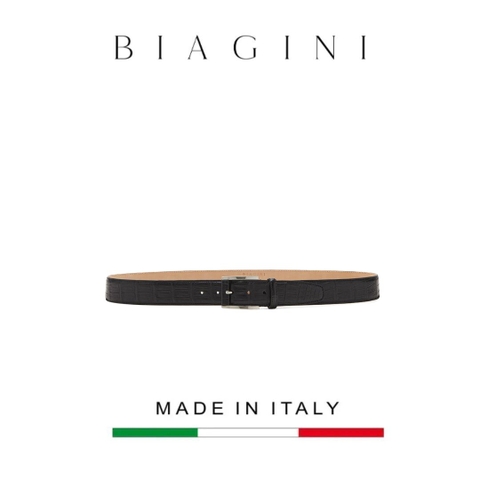 DÂY LƯNG NAM DA CÁ SẤU – BIAGINI - SẢN XUẤT THỦ CÔNG TỪ ITALY