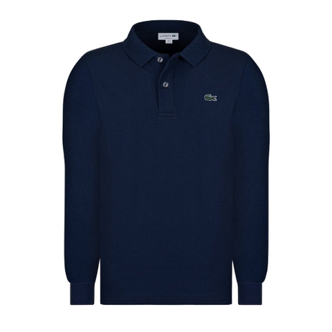 ÁO POLO LACOSTE NAM CHÍNH HÃNG DÀI TAY MÀU XANH NAVY - NHẬP KHẨU TỪ CHLB ĐỨC