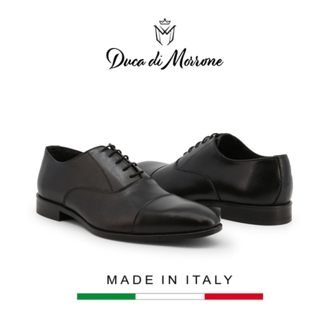 GIÀY DA NAM CÔNG SỞ CAO CẤP (DA THẬT) - DUCA DI MORRONE - SẢN XUẤT TẠI ITALY