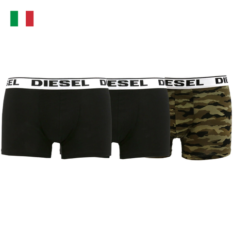 SET 03 QUẦN SỊP ĐÙI 03 MÀU - DIESEL - NHẬP KHẨU CHÍNH HÃNG TỪ ITALY