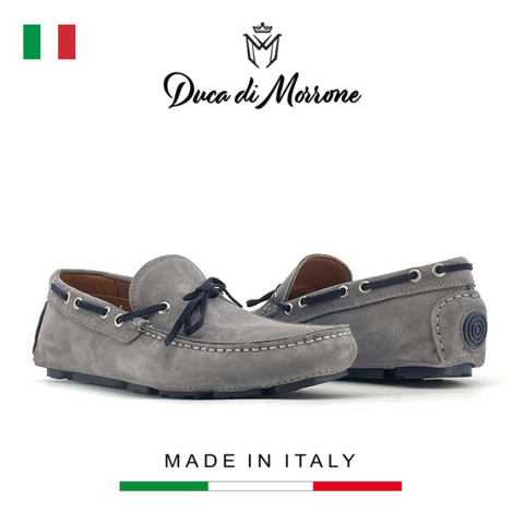 GIÀY LƯỜI NAM CAO CẤP (DA THẬT) - DUCA DI MORRONE - SẢN XUẤT TẠI ITALY