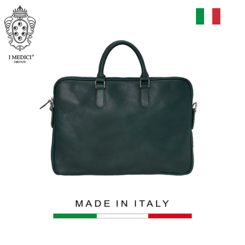 TÚI ĐỰNG LAPTOP DA CALFSKIN 110 - Cyprus -  MEDICI OF FLORENCE - SẢN XUẤT THỦ CÔNG TẠI ITALIA