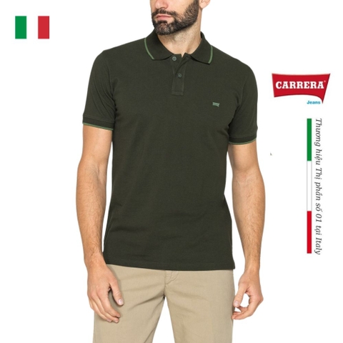 ÁO POLO NAM VẢI PIQUE COTTON - CARRERA JEANS - NHẬP KHẨU CHÍNH NGẠCH TỪ ITALIA