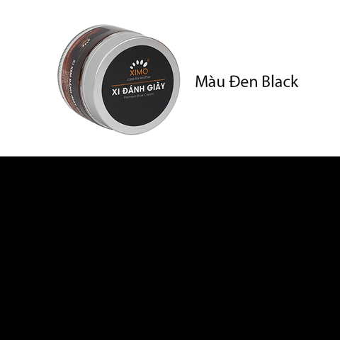 XI KEM ĐÁNH GIÀY CAO CẤP XI02-2 - MÀU ĐEN (20201157) - XIMO