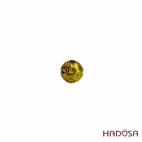 Charm bi kim tiền 6mm vàng 24K