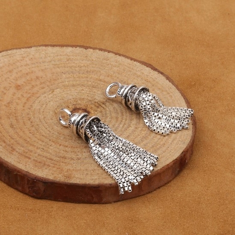 Mặt treo tua xích vuông 25*7mm