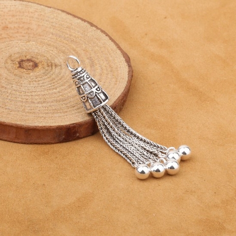 Mặt treo tua xích cầu 45*8mm