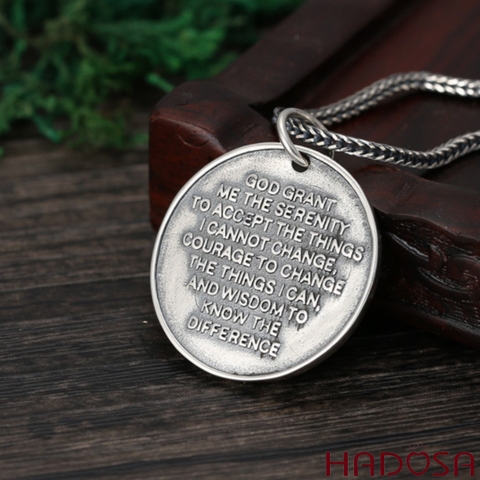 Mặt dây chuyền bạc nam đẹp 28mm