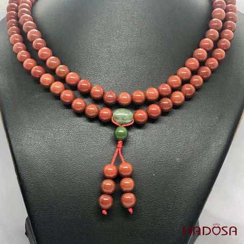 Tràng hạt 108 Ngọc Bích Jasper 8mm