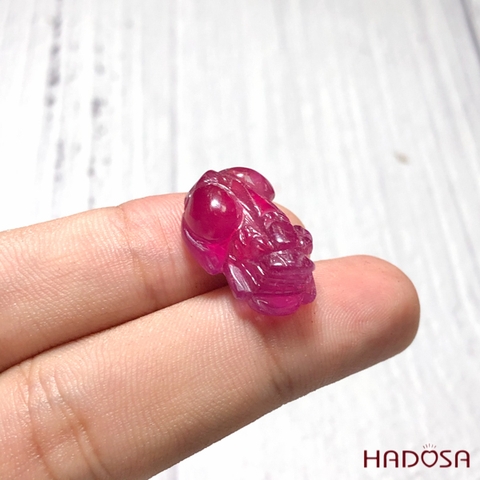 Tỳ Hưu Ruby đỏ hồng Hadosa