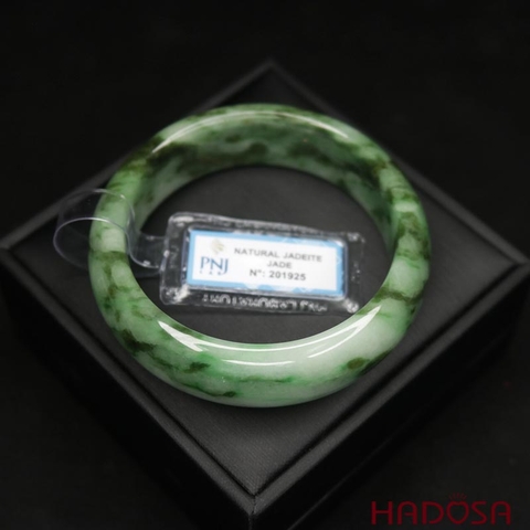 Vòng Ngọc Cẩm Thạch lá hẹ bạch lí ni 57