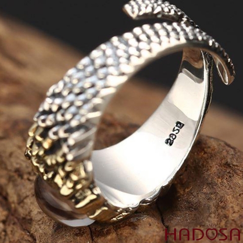 Nhẫn nam bạc Thái 925 handmade cho nam