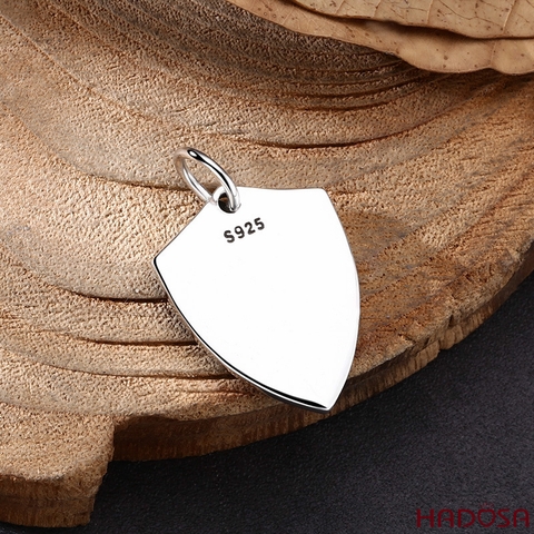 Mặt dây chuyền bạc Nam 26x20mm