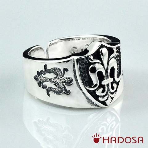 Nhẫn bạc Nam Handmade size mở
