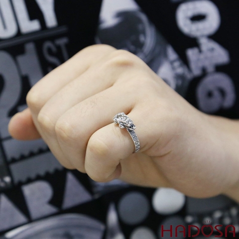 Nhẫn bạc Tỳ Hưu bạc Thái Hadosa