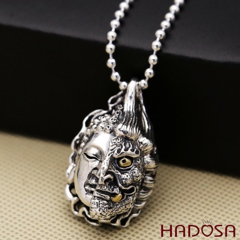 Mặt dây chuyền Mặt Quỷ hóa Phật Hadosa