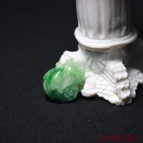 Cẩm thạch hồ ly sơn thủy ôm bông