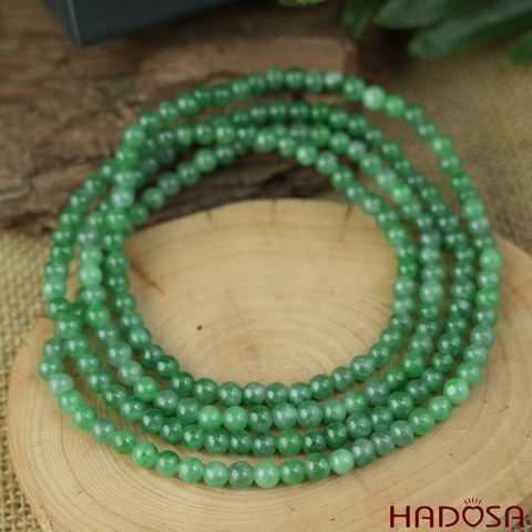 Vòng cổ Ngọc cẩm thạch 6mm