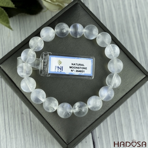 Vòng đá Mặt Trăng 11mm chuẩn 7A