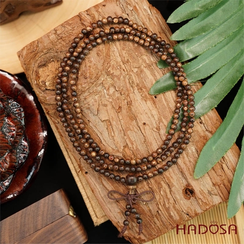 Chuỗi Trầm Hương sánh ghép 216 hạt 4mm