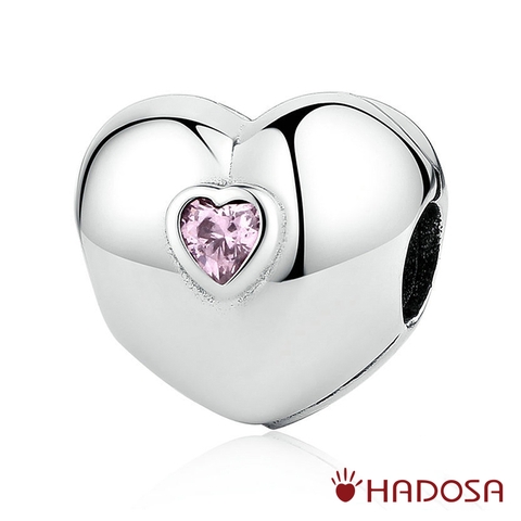 Charm clip bạc 925 cao cấp DIY